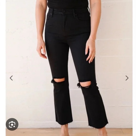 CJLA Kate Cropped Bootcut Jeans Black - Picture 4 of 4